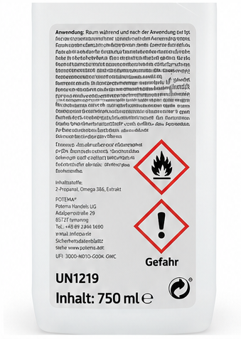 POTEMA Matratzen Clean Spray – 4er-Angebot 750 ml | 3 Liter für 98,00 €