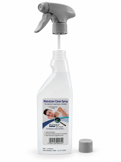 POTEMA Matratzen Clean Spray – 4er-Angebot 750 ml | 3 Liter für 98,00 €