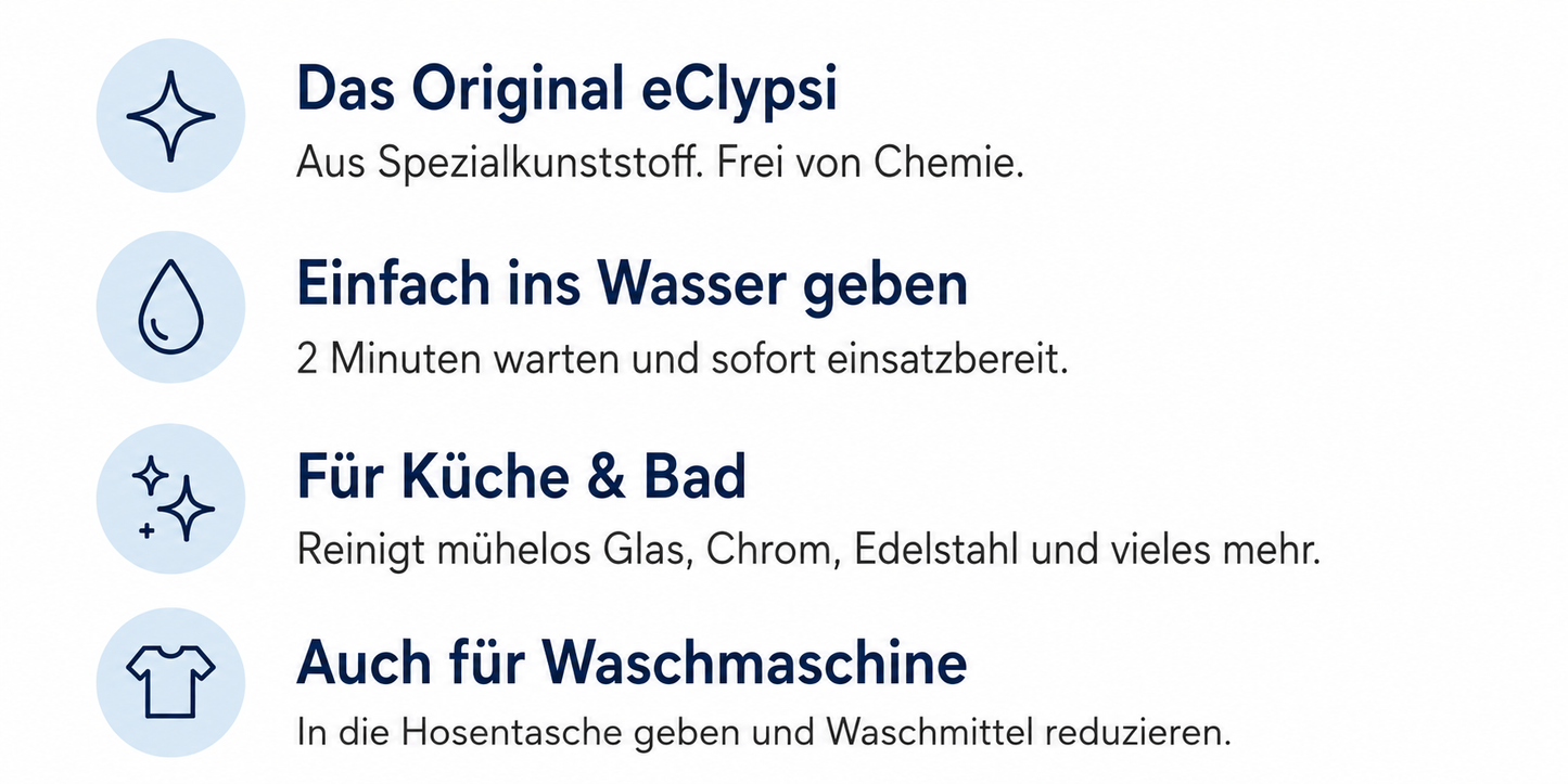 eClypsi – Das Reinigungswunder