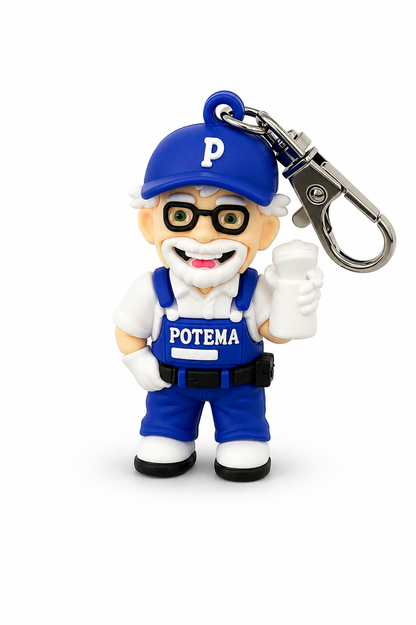 POTEMA® Otto – Schlüsselanhänger | Das Original Maskottchen